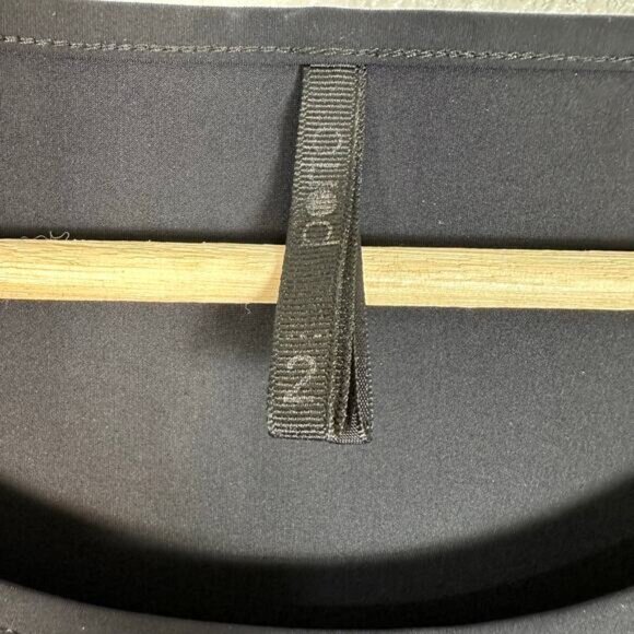 Porto Womens Artsy Minimalist Long Sleeve Tunic Dress in Black Size 2 / Medium - Picture 3 of 13